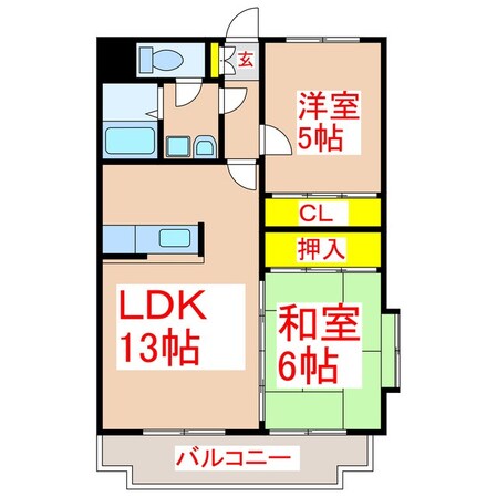 Ｎｅｏ　Ｐｌａｃｅの物件間取画像